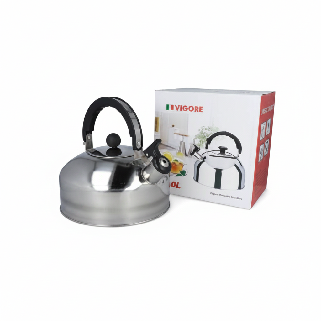Caldera de acero inoxidable Vigore 4L con caja