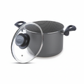 Olla alta Tramontina 12.2L con tapa de vidrio