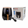 Freidora de aire digital Vigore 6L negra con caja